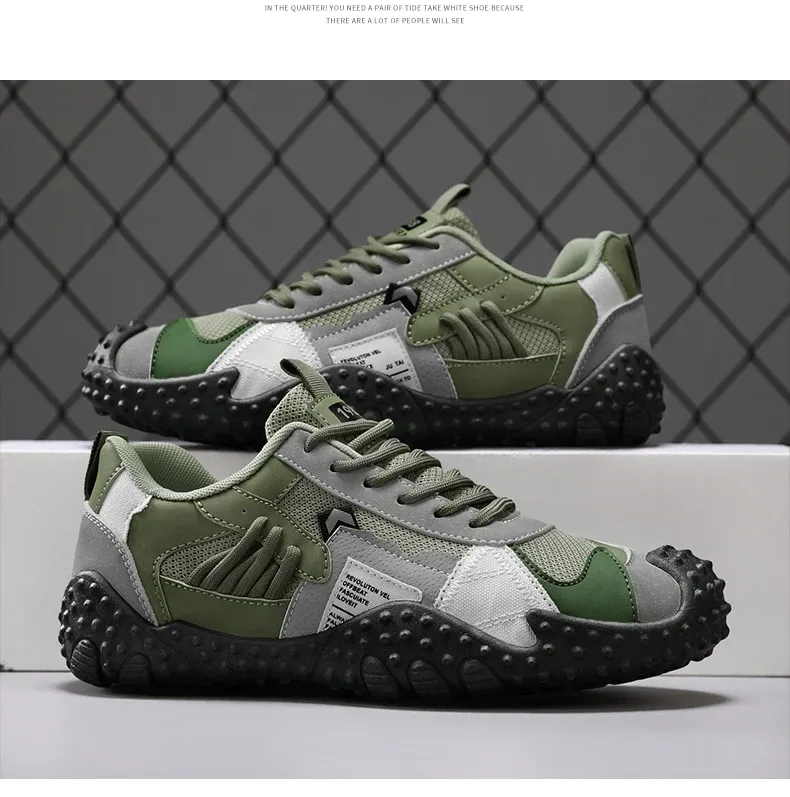 Men's Breathable Casual Sneakers for Outdoor Sports, Running, Hiking, and Tennis - Comfortable Soft Sole Male Shoes showcase 20