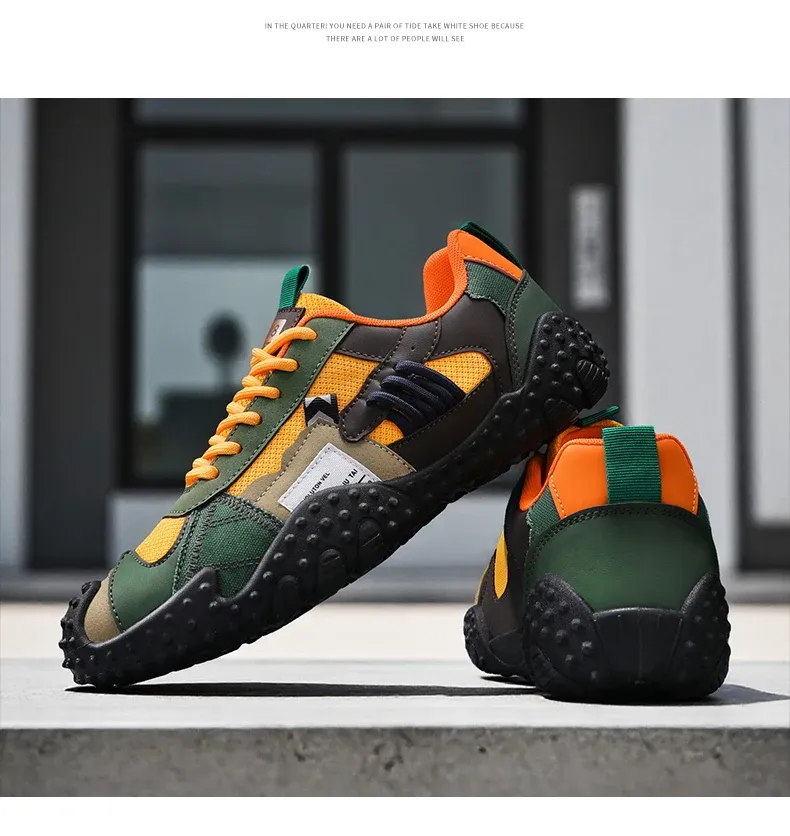 Men's Breathable Casual Sneakers for Outdoor Sports, Running, Hiking, and Tennis - Comfortable Soft Sole Male Shoes showcase 19