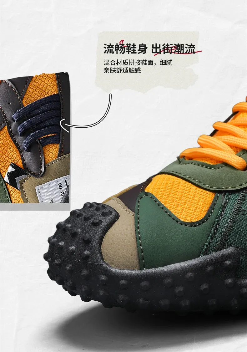 Men's Breathable Casual Sneakers for Outdoor Sports, Running, Hiking, and Tennis - Comfortable Soft Sole Male Shoes showcase 9