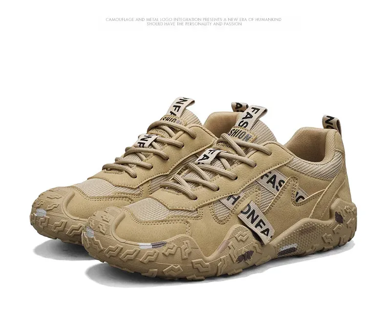 Men's Breathable Mesh Casual Work Sports Shoes - Low Cut Round Toe, Comfortable PVC Outsole, Fashionable Outdoor Climbing Sneakers for Spring/Summer/Autumn showcase 20