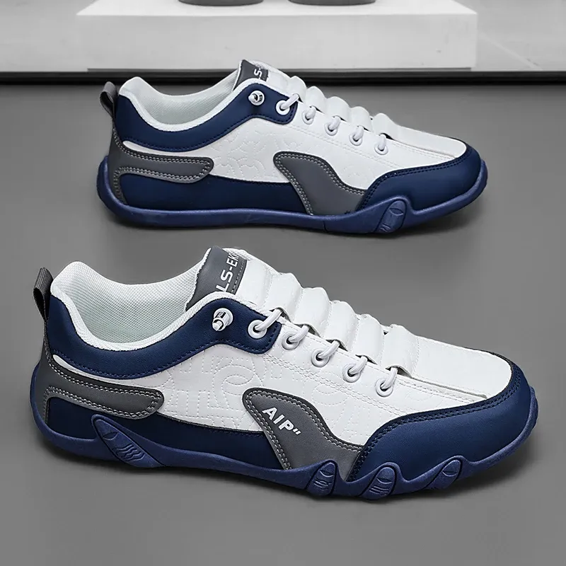 Men's Lightweight Casual Sneakers - Breathable Soft-Sole Outdoor Walking & Running Shoes for Spring/Summer Fashion