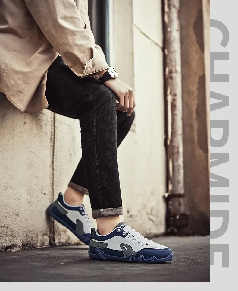 Men's Lightweight Casual Sneakers - Breathable Soft-Sole Outdoor Walking & Running Shoes for Spring/Summer Fashion showcase 8