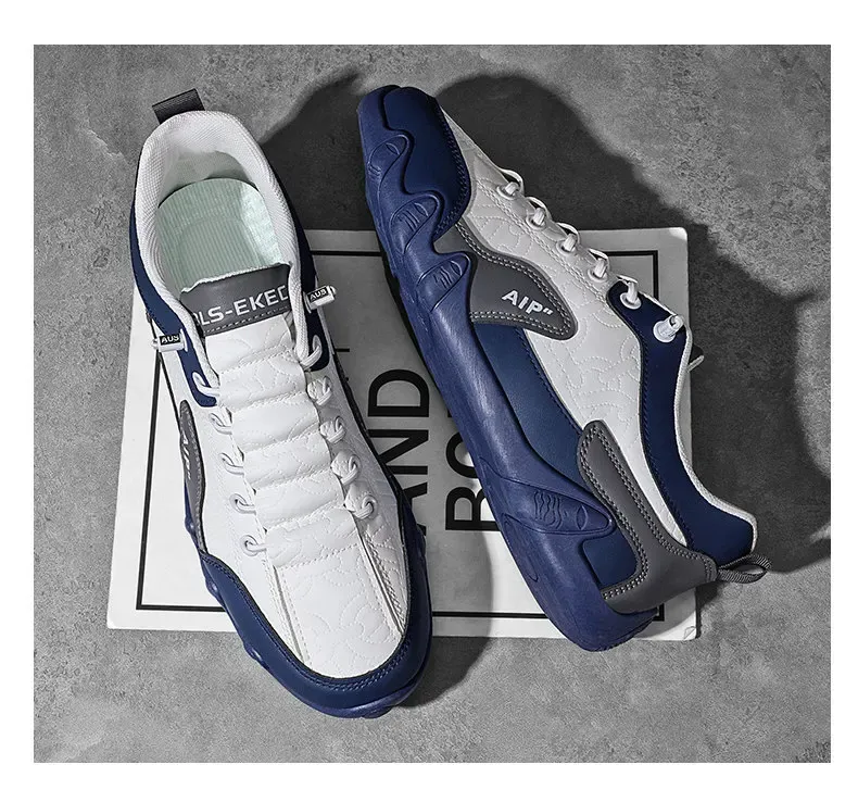 Men's Lightweight Casual Sneakers - Breathable Soft-Sole Outdoor Walking & Running Shoes for Spring/Summer Fashion showcase 16
