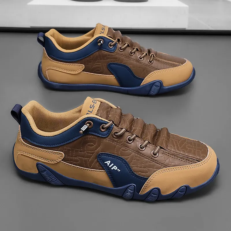 Men's Lightweight Casual Sneakers - Breathable Soft-Sole Outdoor Walking & Running Shoes for Spring/Summer Fashion - Image 3