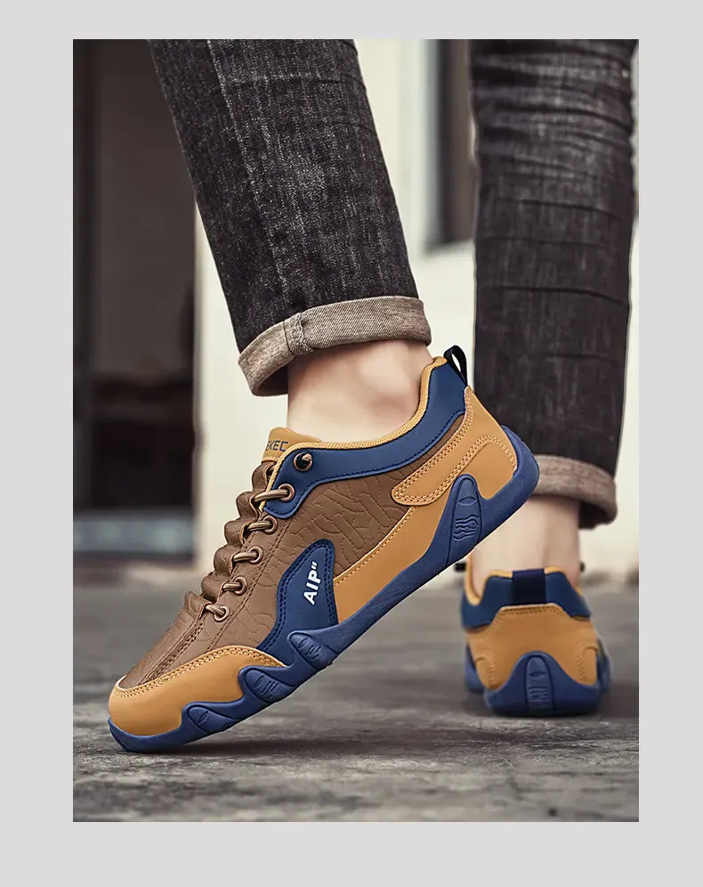 Men's Lightweight Casual Sneakers - Breathable Soft-Sole Outdoor Walking & Running Shoes for Spring/Summer Fashion showcase 13