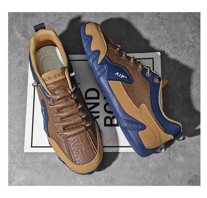 Men's Lightweight Casual Sneakers - Breathable Soft-Sole Outdoor Walking & Running Shoes for Spring/Summer Fashion showcase 15