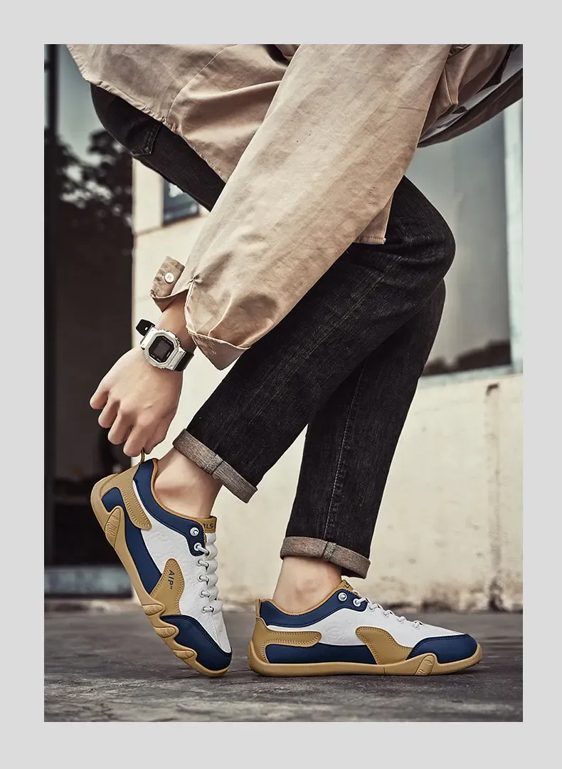 Men's Lightweight Casual Sneakers - Breathable Soft-Sole Outdoor Walking & Running Shoes for Spring/Summer Fashion showcase 7