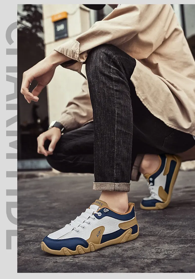 Men's Lightweight Casual Sneakers - Breathable Soft-Sole Outdoor Walking & Running Shoes for Spring/Summer Fashion showcase 5