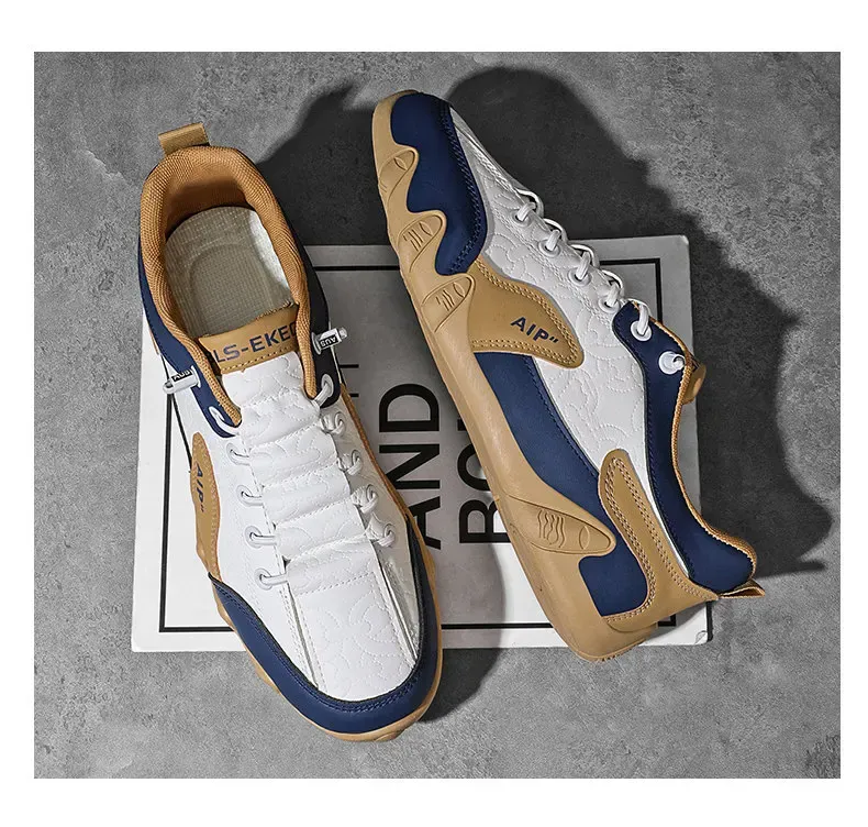 Men's Lightweight Casual Sneakers - Breathable Soft-Sole Outdoor Walking & Running Shoes for Spring/Summer Fashion showcase 14
