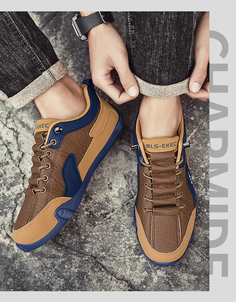 Men's Lightweight Casual Sneakers - Breathable Soft-Sole Outdoor Walking & Running Shoes for Spring/Summer Fashion showcase 12