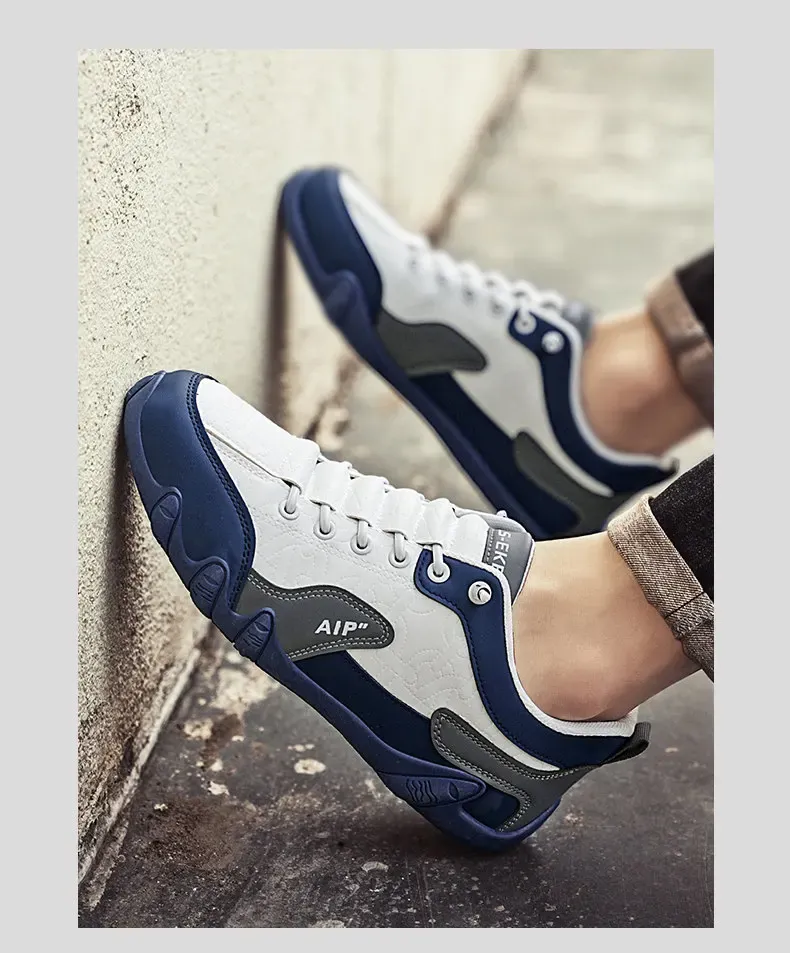 Men's Lightweight Casual Sneakers - Breathable Soft-Sole Outdoor Walking & Running Shoes for Spring/Summer Fashion showcase 9