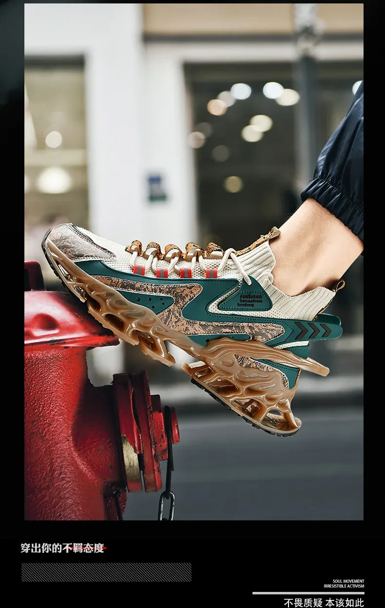 Breathable Casual Men's & Women's Luxury Fashion Sneakers | Comfortable Running Trainers for Sports & Everyday Wear showcase 3
