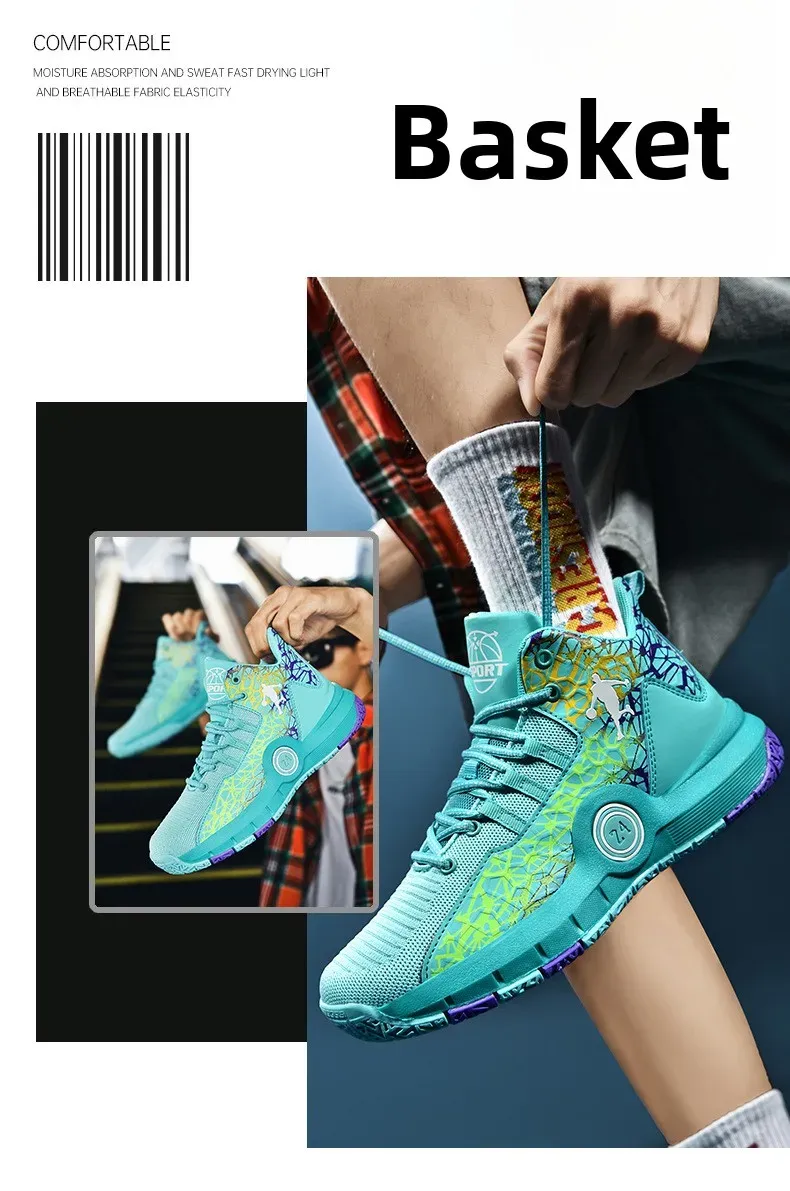 Breathable Kobe Basketball Shoes for Men: Lightweight, Quick-Dry, Wear-Resistant Summer Sports & Casual Footwear showcase 13