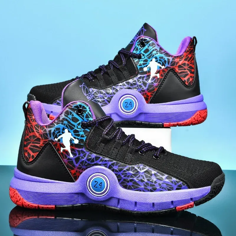 Breathable Kobe Basketball Shoes for Men: Lightweight, Quick-Dry, Wear-Resistant Summer Sports & Casual Footwear thumbnail 4