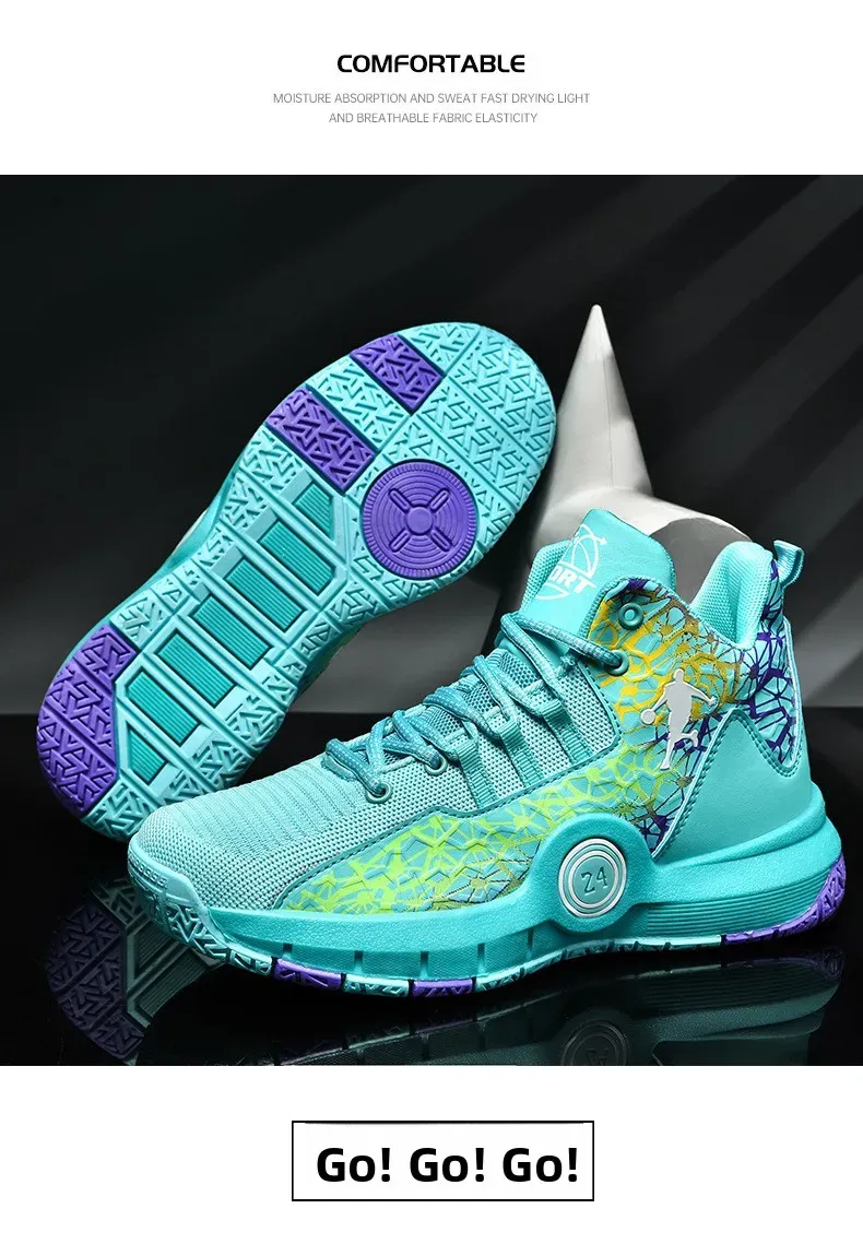 Breathable Kobe Basketball Shoes for Men: Lightweight, Quick-Dry, Wear-Resistant Summer Sports & Casual Footwear showcase 14