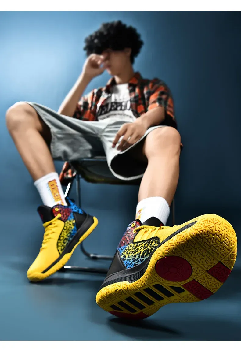 Breathable Kobe Basketball Shoes for Men: Lightweight, Quick-Dry, Wear-Resistant Summer Sports & Casual Footwear showcase 18