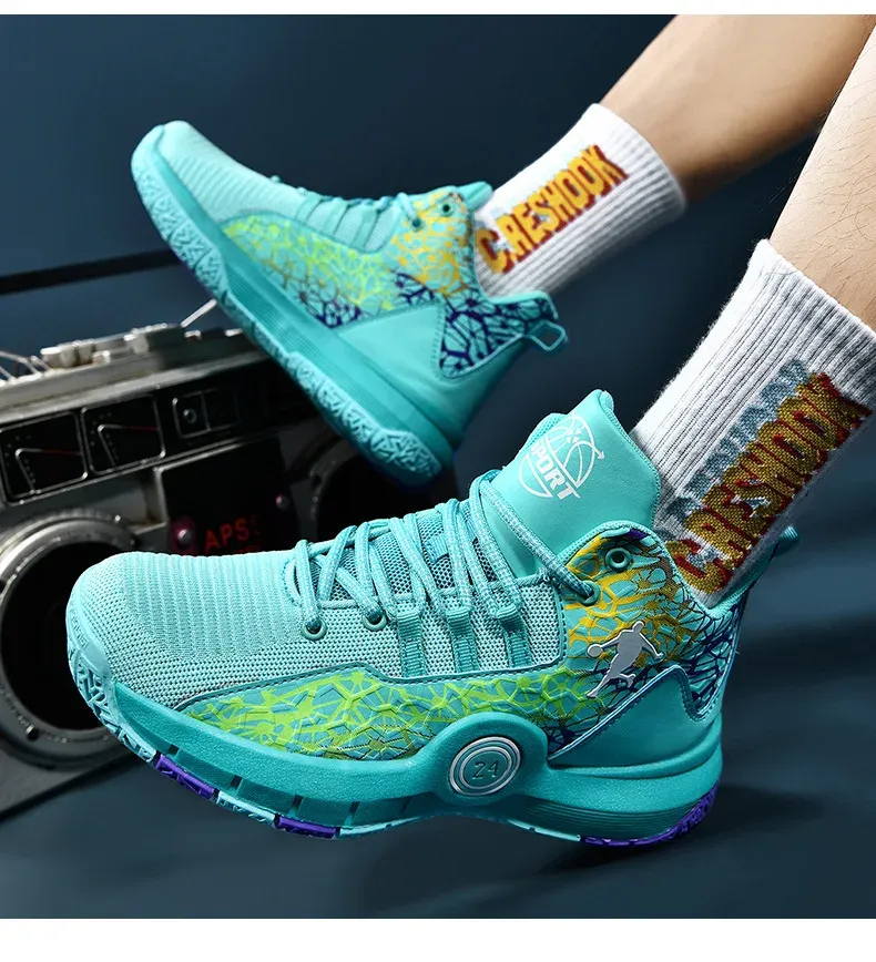 Breathable Kobe Basketball Shoes for Men: Lightweight, Quick-Dry, Wear-Resistant Summer Sports & Casual Footwear showcase 15