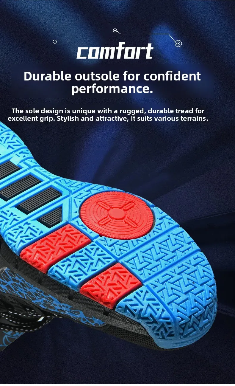Breathable Kobe Basketball Shoes for Men: Lightweight, Quick-Dry, Wear-Resistant Summer Sports & Casual Footwear showcase 9