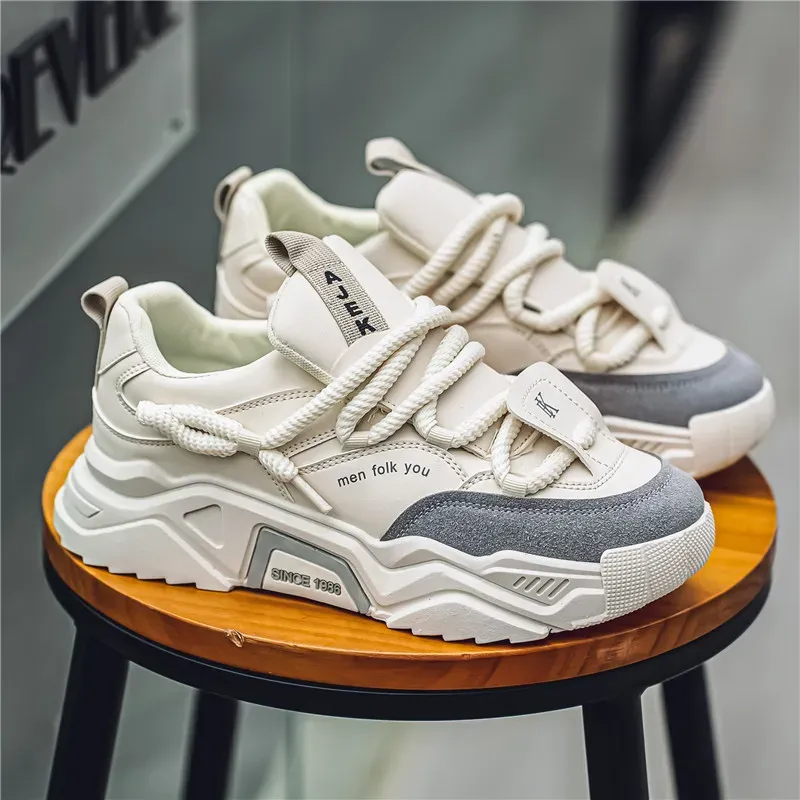 Men's Casual Sneakers 2025 Spring Fashion Versatile Low-Top Skateboard Shoes for Outdoor Sports - Image 6