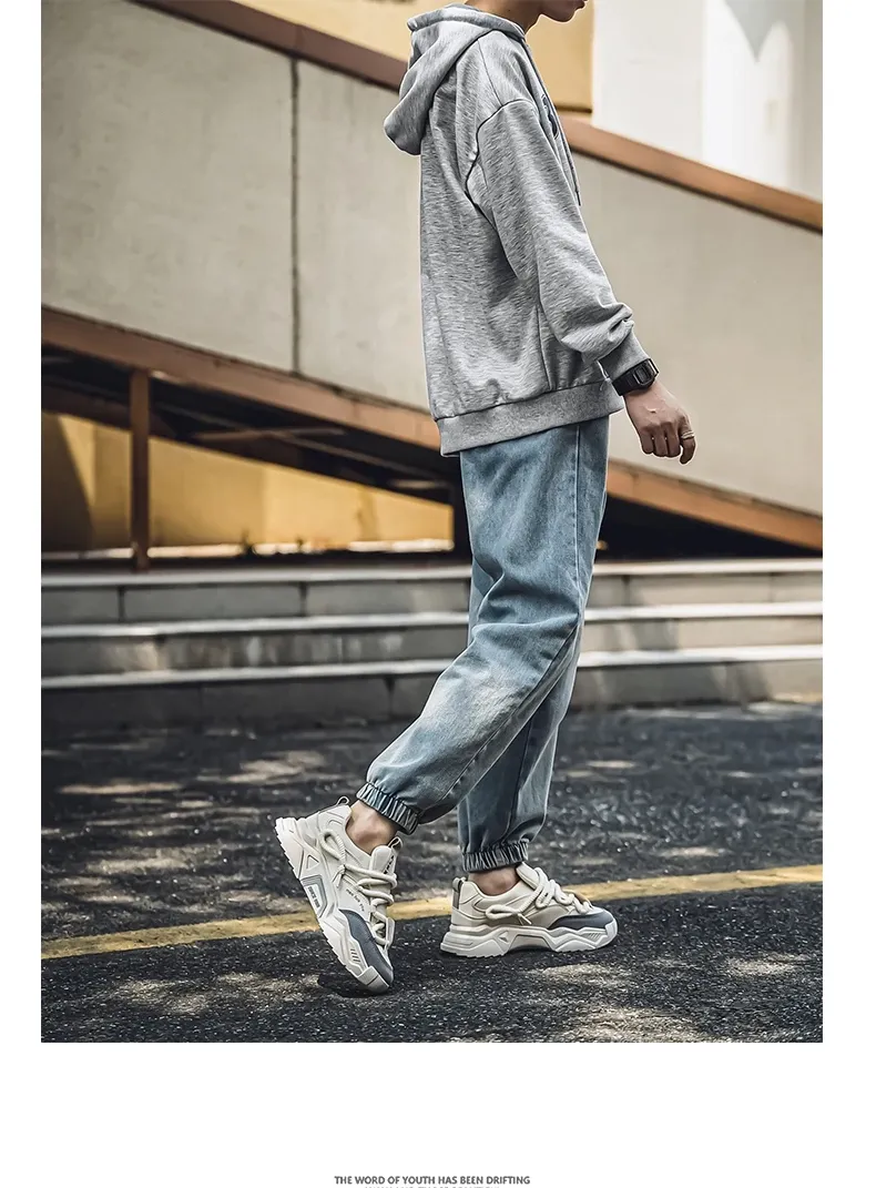 Men's Casual Sneakers 2025 Spring Fashion Versatile Low-Top Skateboard Shoes for Outdoor Sports showcase 5