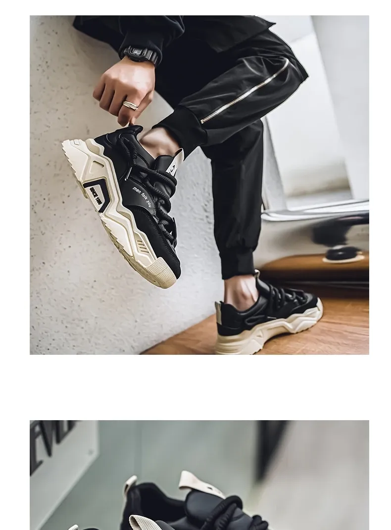 Men's Casual Sneakers 2025 Spring Fashion Versatile Low-Top Skateboard Shoes for Outdoor Sports showcase 18