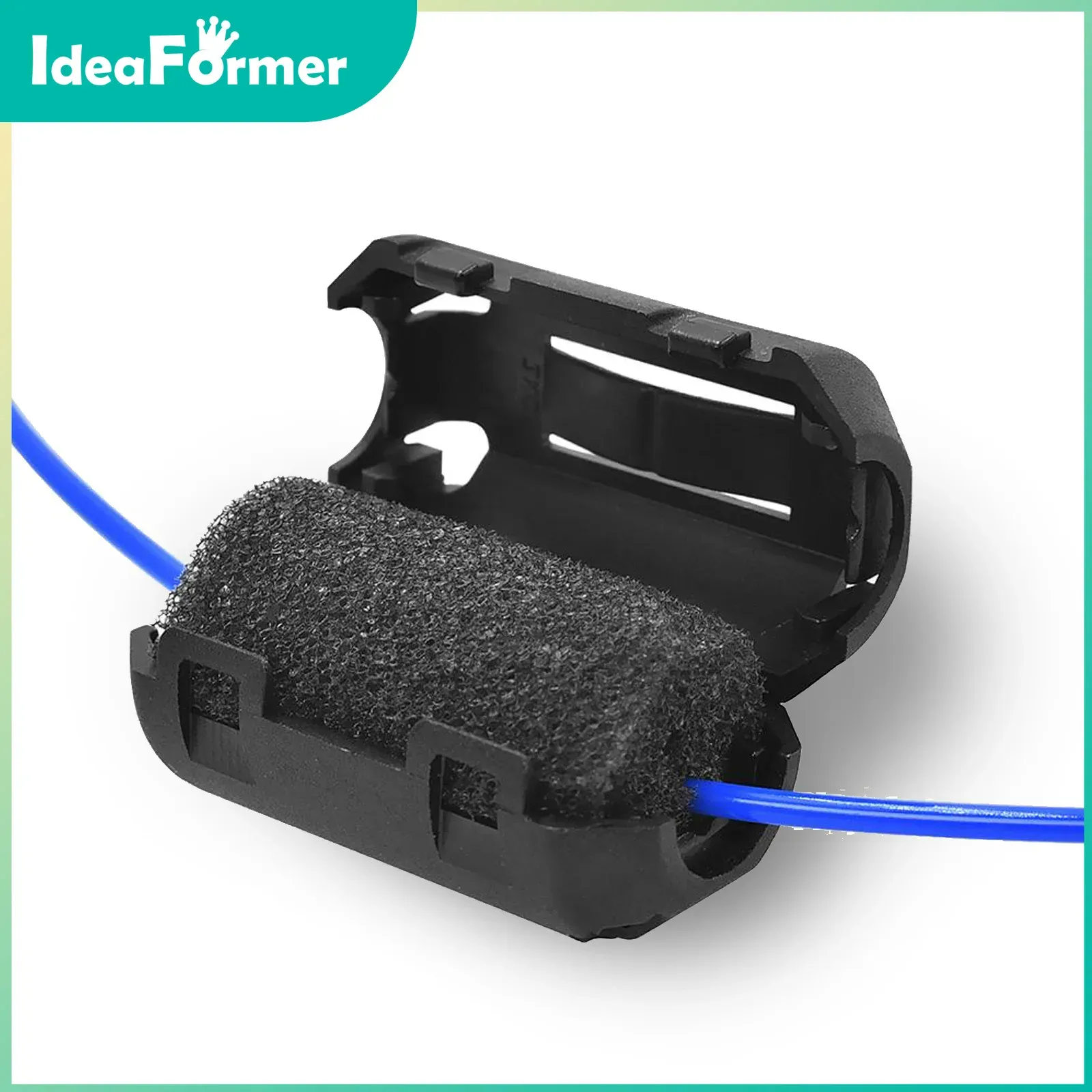 3D Printer Filament Filter Cleaner Blocks - Dust Removal Anti-Static Foam for PLA/ABS/PETG - Prevents Nozzle Clogs & Extends Printer Life