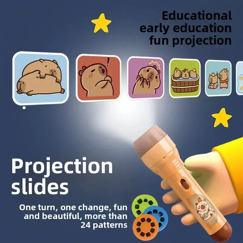 Disney Projection Flashlight Toy - Frozen Mickey Mouse Cute Glowing Slideshow for Kids Birthday Gifts - Image 3