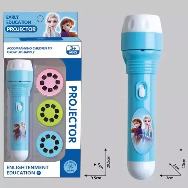 Disney Projection Flashlight Toy - Frozen Mickey Mouse Cute Glowing Slideshow for Kids Birthday Gifts - Image 6