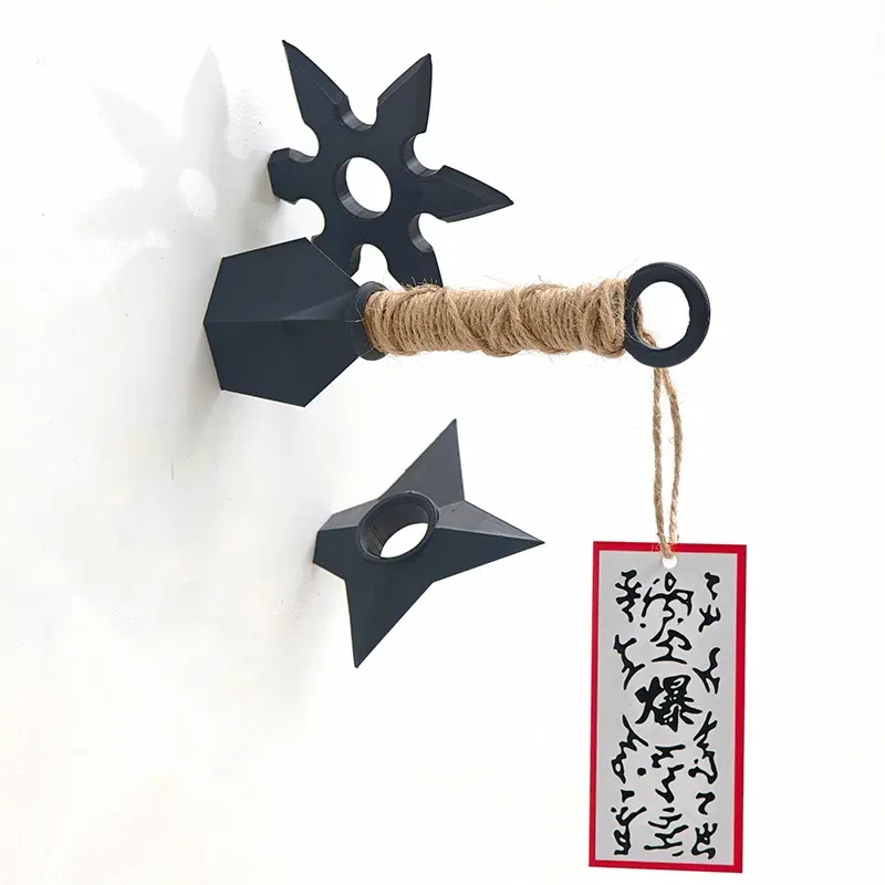 Anime Naruto Kunai Shuriken Fridge Magnet Toy - PVC Cartoon Cosplay Prop Decoration for Refrigerators, Ideal Gift for Adults & Children showcase 11