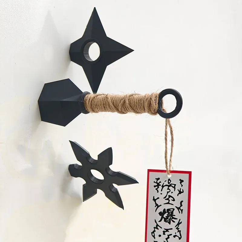 Anime Naruto Kunai Shuriken Fridge Magnet Toy - PVC Cartoon Cosplay Prop Decoration for Refrigerators, Ideal Gift for Adults & Children showcase 12