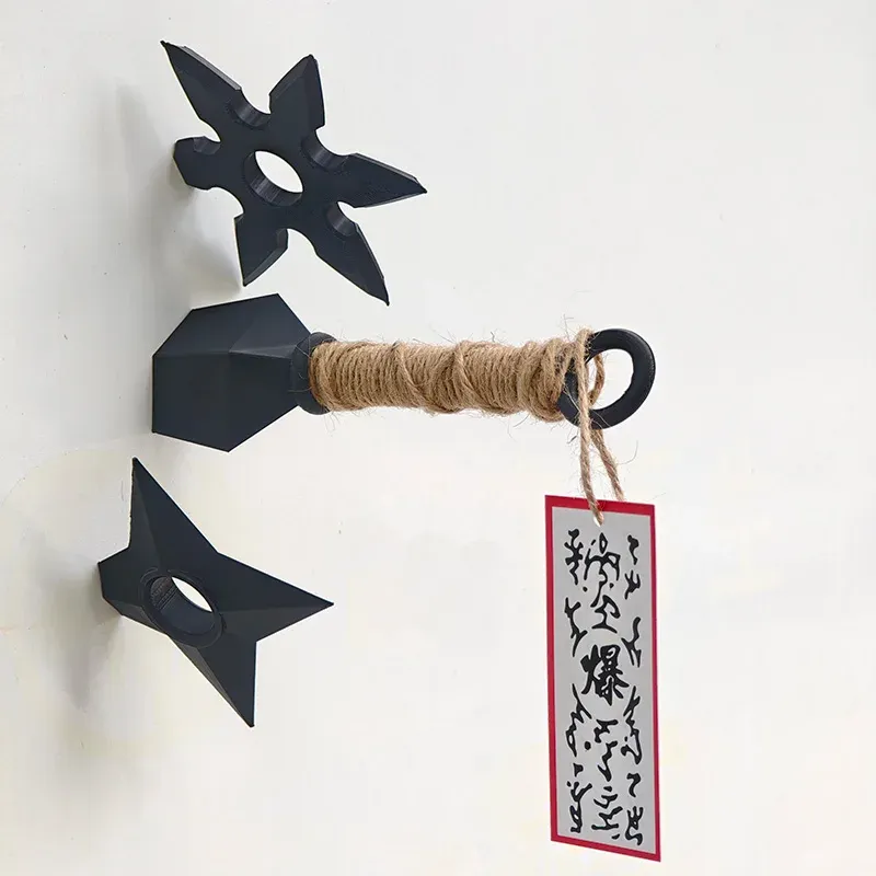 Anime Naruto Kunai Shuriken Fridge Magnet Toy - PVC Cartoon Cosplay Prop Decoration for Refrigerators, Ideal Gift for Adults & Children showcase 10