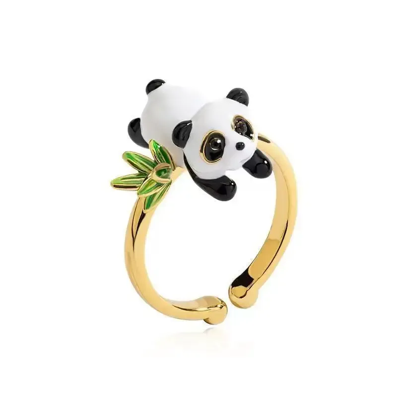 Pokemon Dratini Couple Ring S925 Sterling Silver Adjustable Cartoon Anime Peripheral Fashion Gift for Fans - Image 6