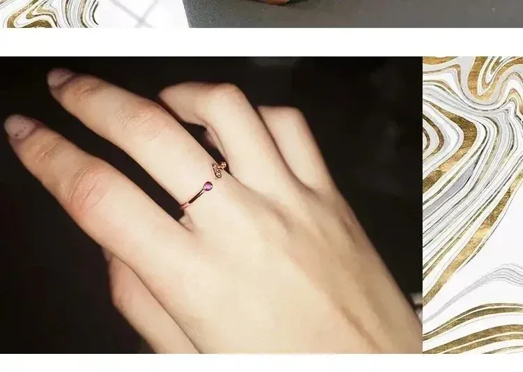 Pokemon Dratini Couple Ring S925 Sterling Silver Adjustable Cartoon Anime Peripheral Fashion Gift for Fans showcase 5