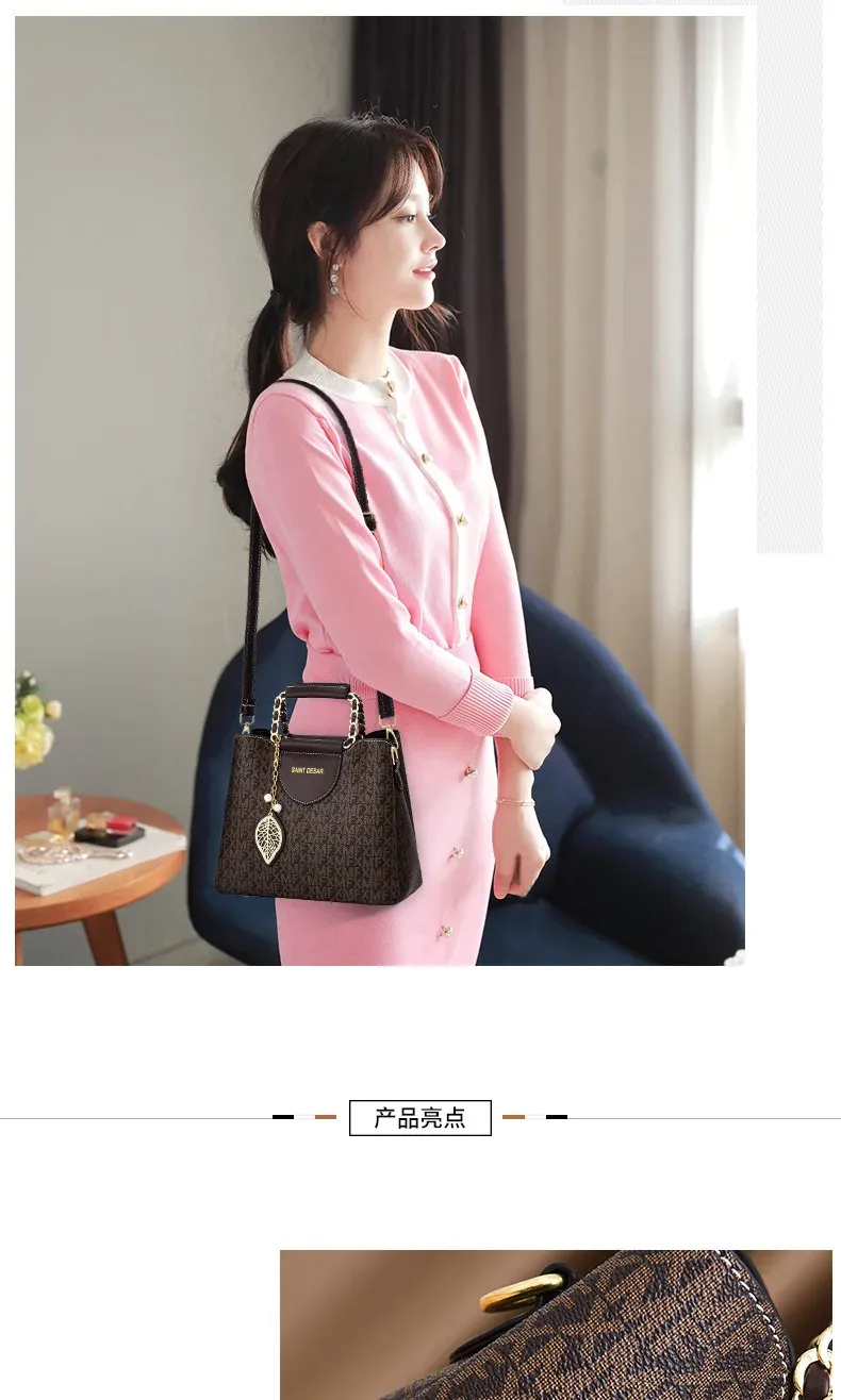 Designer Composite Shoulder Handbag for Women 2025 - Stylish Messenger Bag for Everyday Use showcase 3