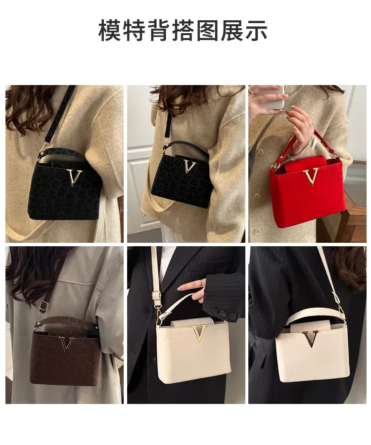 Luxury Designer Shoulder Handbag for Women - Trendy Fashion Tote Bag for Ladies, Stylish Faux Leather Purse for Everyday Use showcase 2