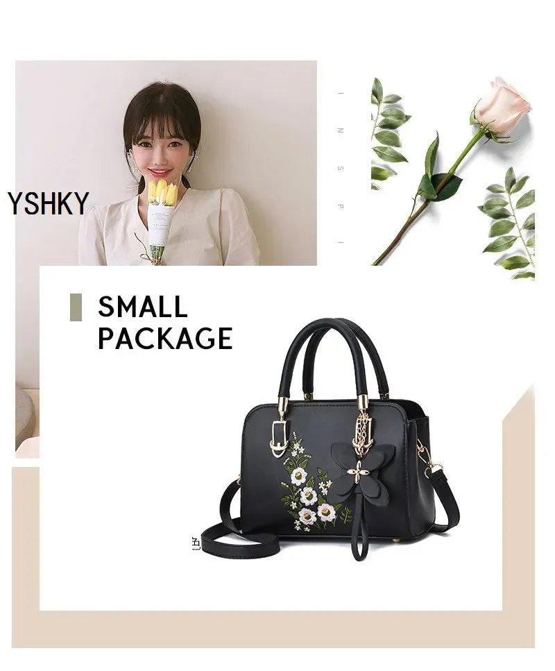 Women's Large Capacity PU Leather Shoulder Bag, Stylish Lychee Pattern Bucket Messenger Bag, Versatile Portable Handbag for Ladies showcase 2