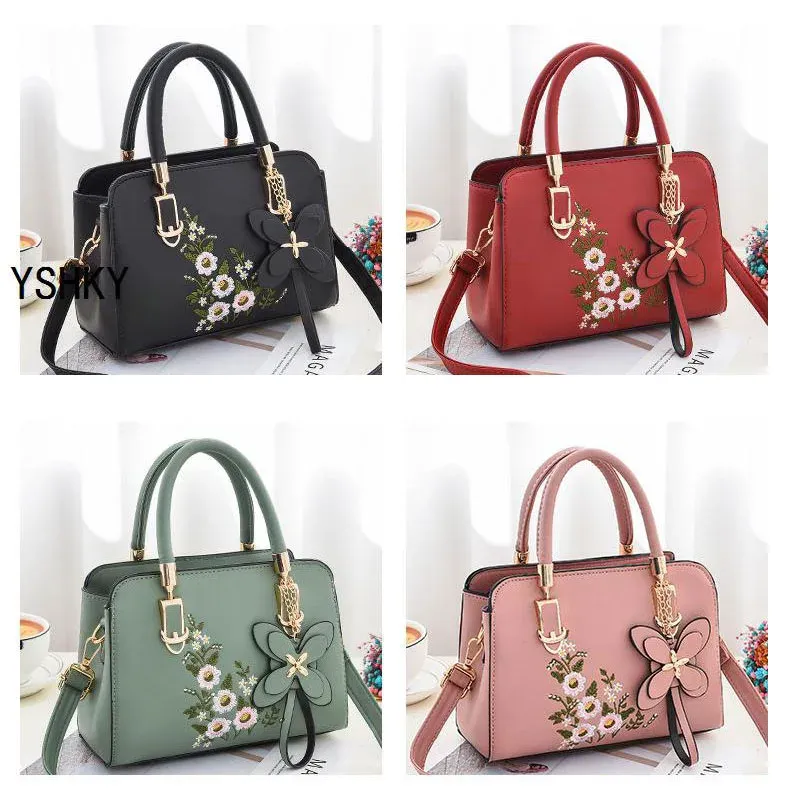 Women's Large Capacity PU Leather Shoulder Bag, Stylish Lychee Pattern Bucket Messenger Bag, Versatile Portable Handbag for Ladies thumbnail 2