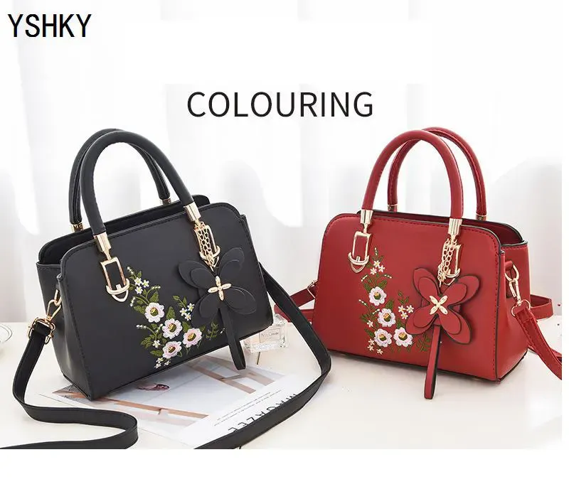 Women's Large Capacity PU Leather Shoulder Bag, Stylish Lychee Pattern Bucket Messenger Bag, Versatile Portable Handbag for Ladies showcase 1