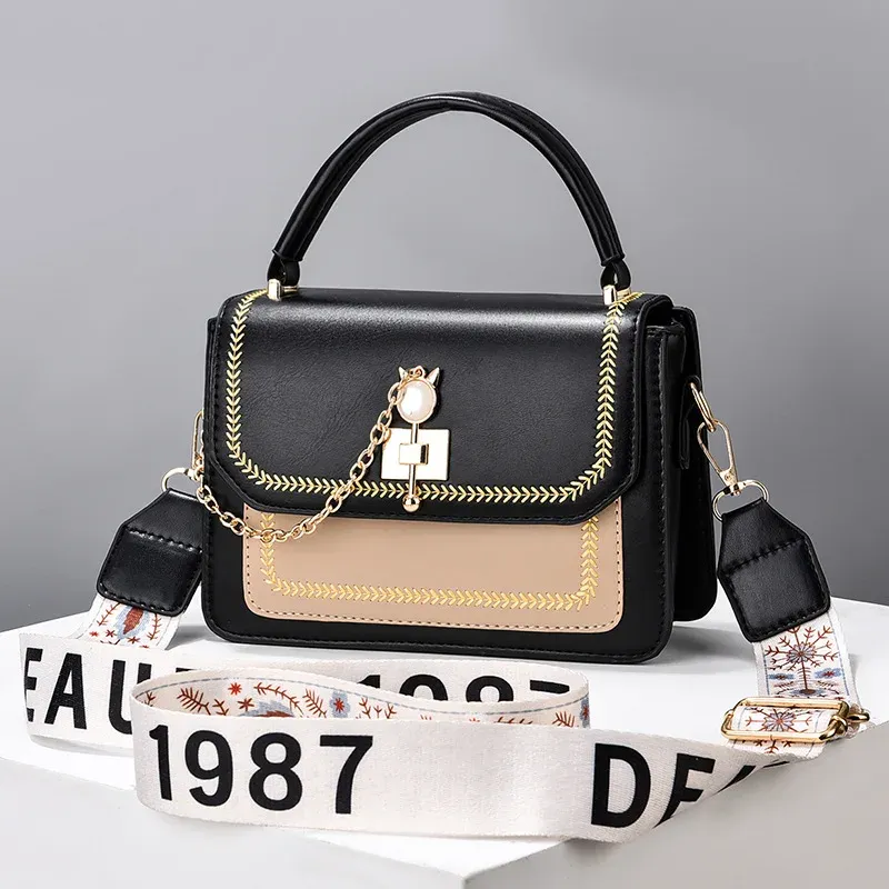 Fashion Large Capacity Women's Shoulder Bag - High Quality PU Leather Single Shoulder Crossbody Handbag for Daily Use thumbnail 2