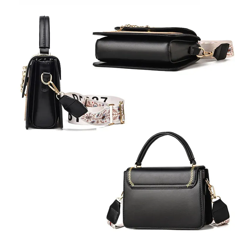 Fashion Large Capacity Women's Shoulder Bag - High Quality PU Leather Single Shoulder Crossbody Handbag for Daily Use thumbnail 4