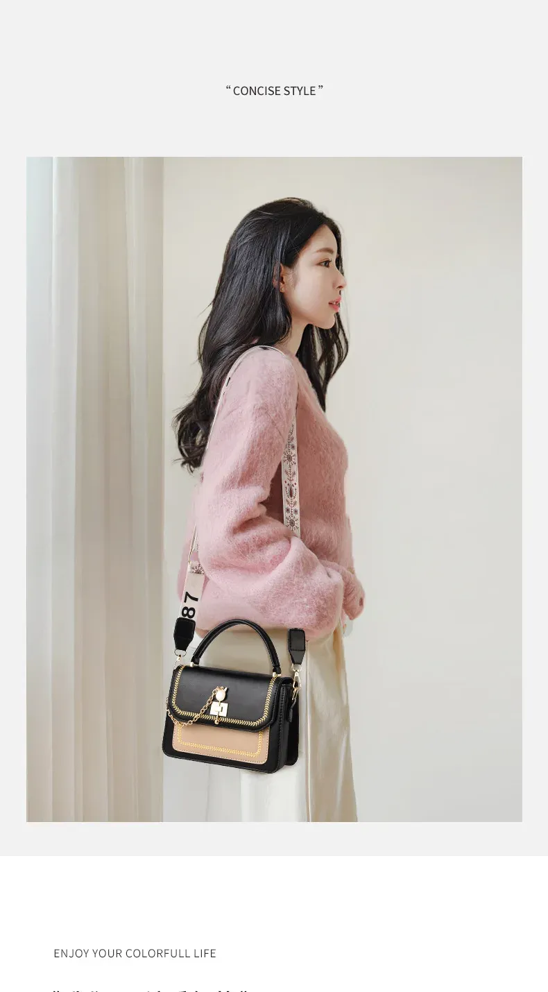 Fashion Large Capacity Women's Shoulder Bag - High Quality PU Leather Single Shoulder Crossbody Handbag for Daily Use showcase 5