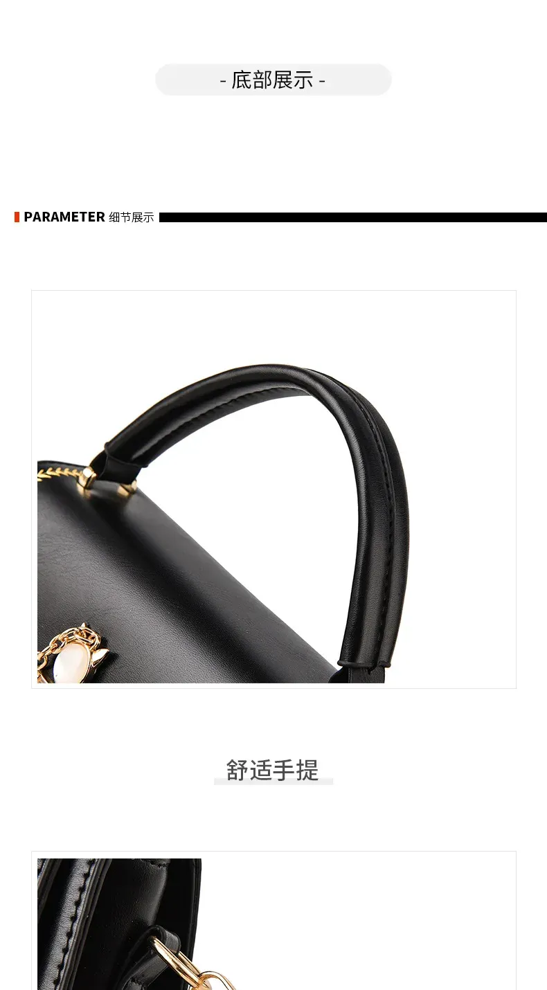 Fashion Large Capacity Women's Shoulder Bag - High Quality PU Leather Single Shoulder Crossbody Handbag for Daily Use showcase 3