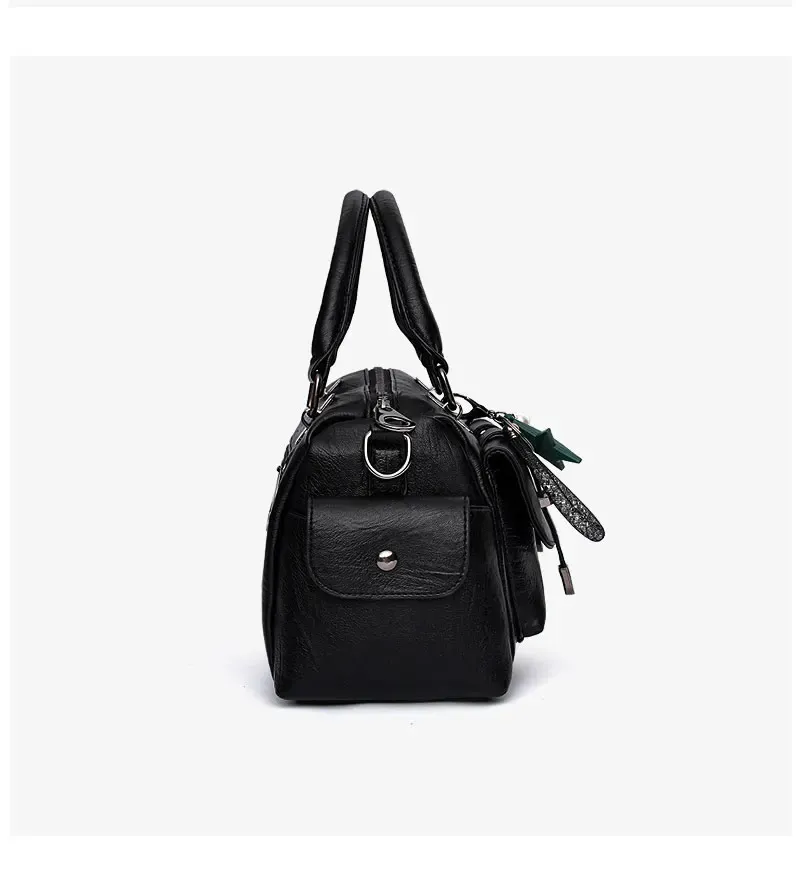 2025 Fashionable Women's Handbag Designer Shoulder Bag - High Quality Faux Leather Crossbody Travel Bag with Elegant Tassel Accent showcase 2