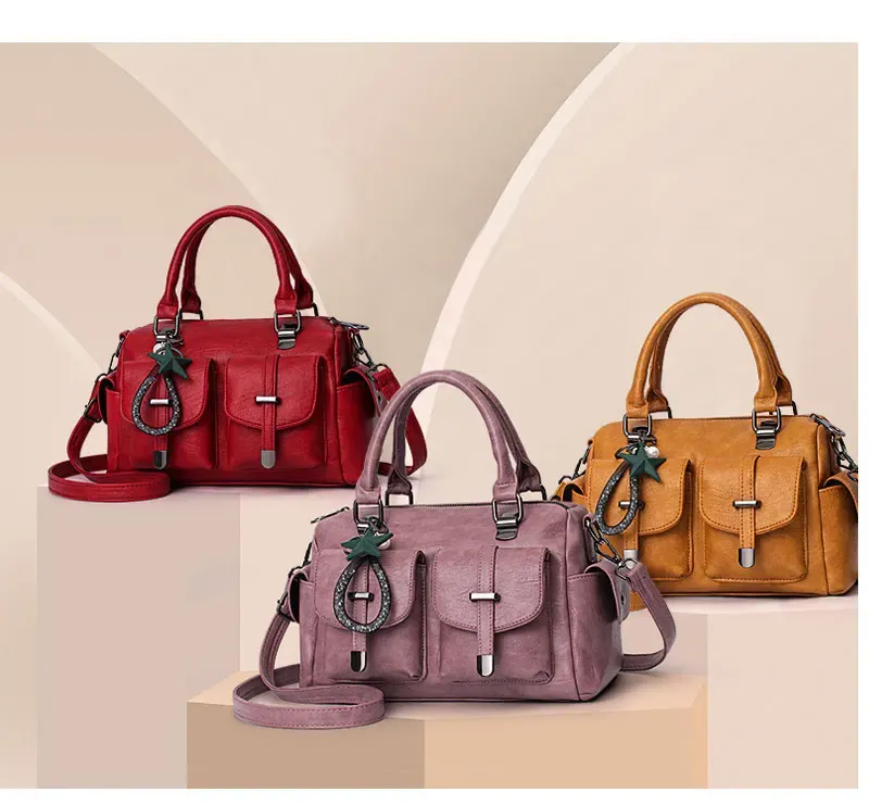 2025 Fashionable Women's Handbag Designer Shoulder Bag - High Quality Faux Leather Crossbody Travel Bag with Elegant Tassel Accent showcase 6