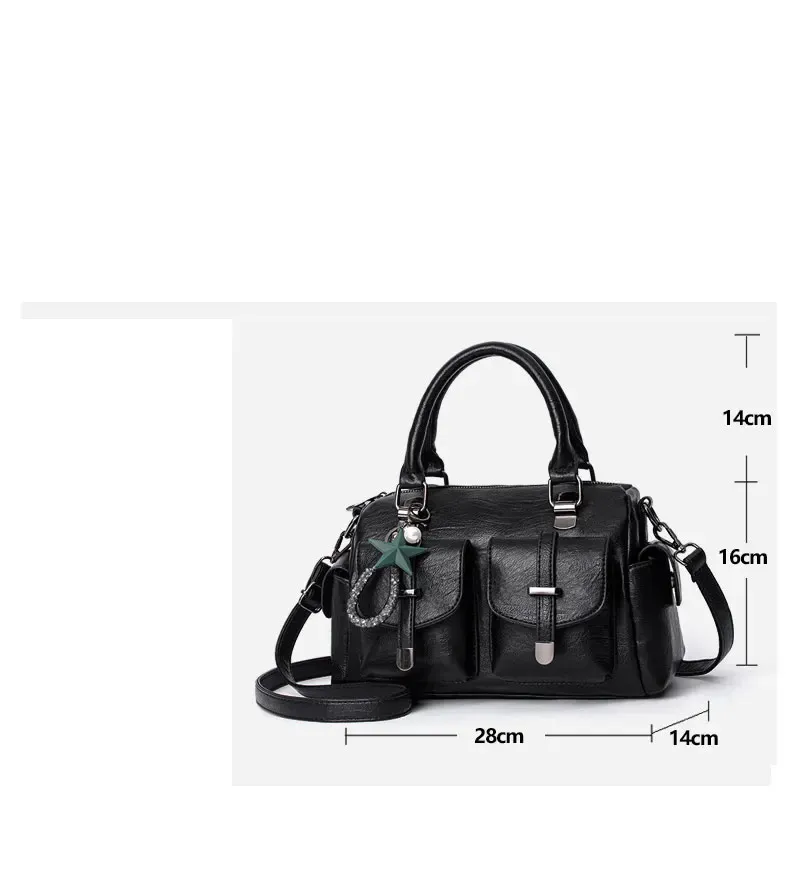 2025 Fashionable Women's Handbag Designer Shoulder Bag - High Quality Faux Leather Crossbody Travel Bag with Elegant Tassel Accent showcase 14