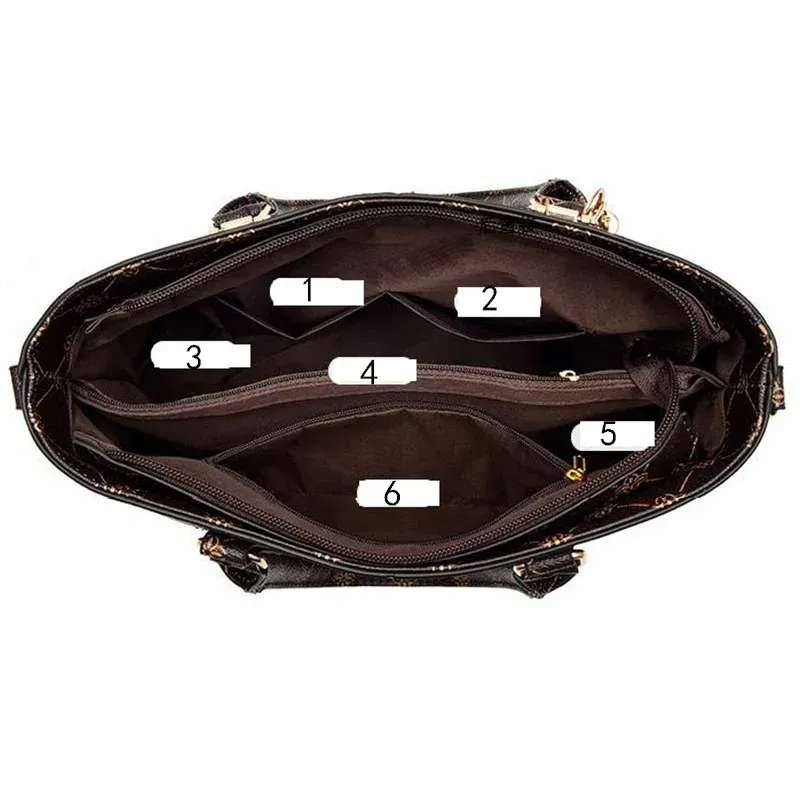 Luxury Fashion Handbag for Women - Designer Shoulder Bag, Casual Messenger Bag, Versatile Composite Design for 2025 - Image 4