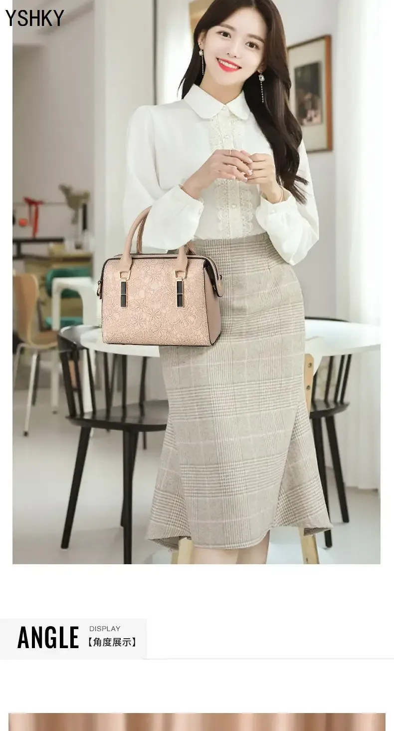 Women's Large Capacity Canvas Shoulder Tote Bag - Versatile Crossbody Handbag for Casual Everyday Use showcase 18