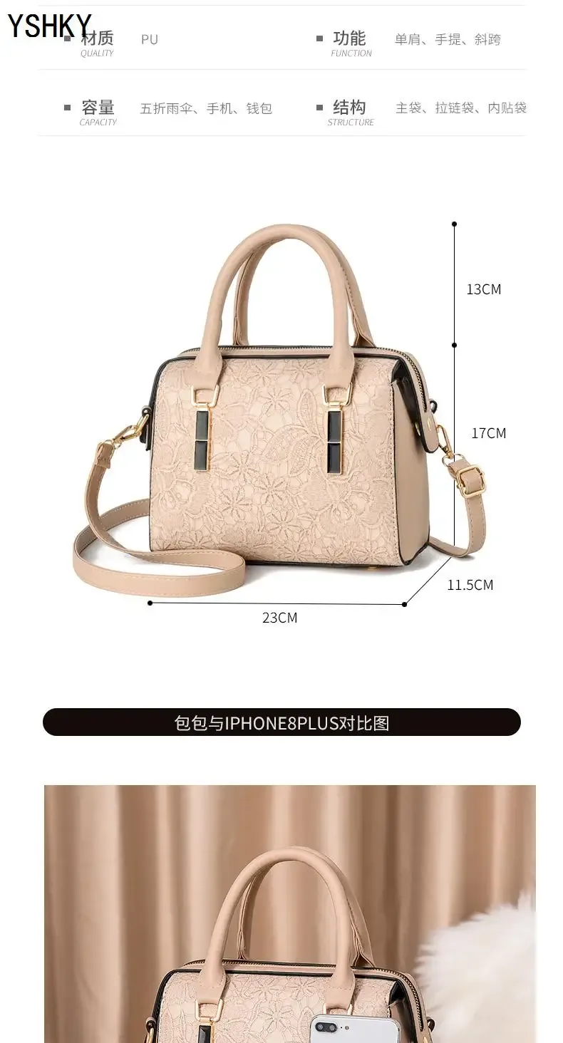 Women's Large Capacity Canvas Shoulder Tote Bag - Versatile Crossbody Handbag for Casual Everyday Use showcase 14