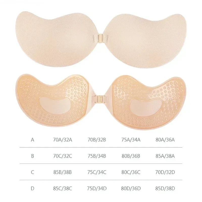 Invisible Silicone Nipple Covers & Self-Adhesive Strapless Push-Up Bra Pads for Women - Reusable, Seamless, and Comfortable for Special Occasions - Image 6