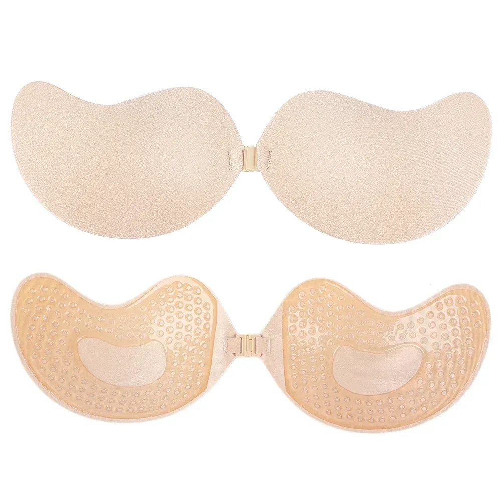 Invisible Silicone Nipple Covers & Self-Adhesive Strapless Push-Up Bra Pads for Women - Reusable, Seamless, and Comfortable for Special Occasions showcase 18